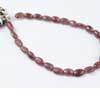 Natural Light Ruby Smooth Oval Beads Strand Length 7 Inches and Size 6.5mm to 8mm approx.